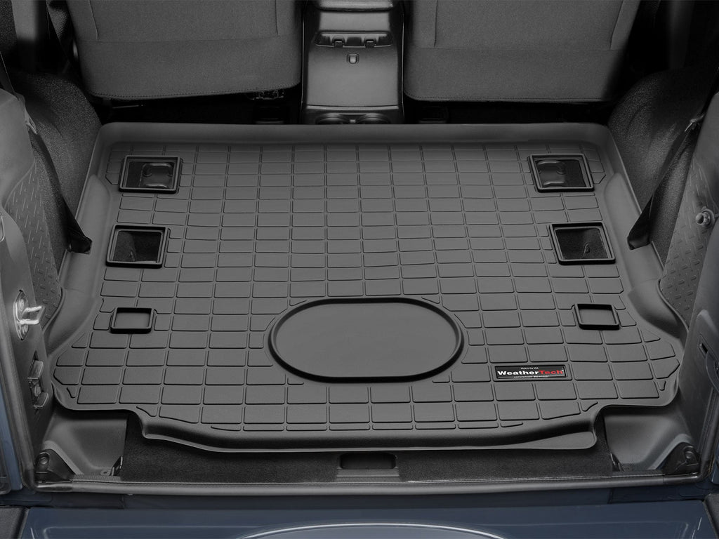 Tapis de coffre Cargo Liner derrière la 1re rangée noir WeatherTech Jeep Wrangler 2-Door 2015-2018 / Jeep Wran - Récréashop