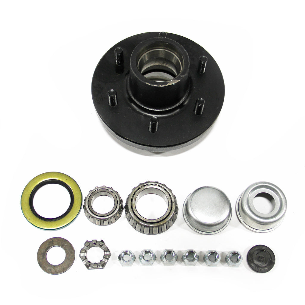 Moyeu 6 goujons 1/2" B.C. 5,5" 5K-7K complet AL-KO - RecreaShop