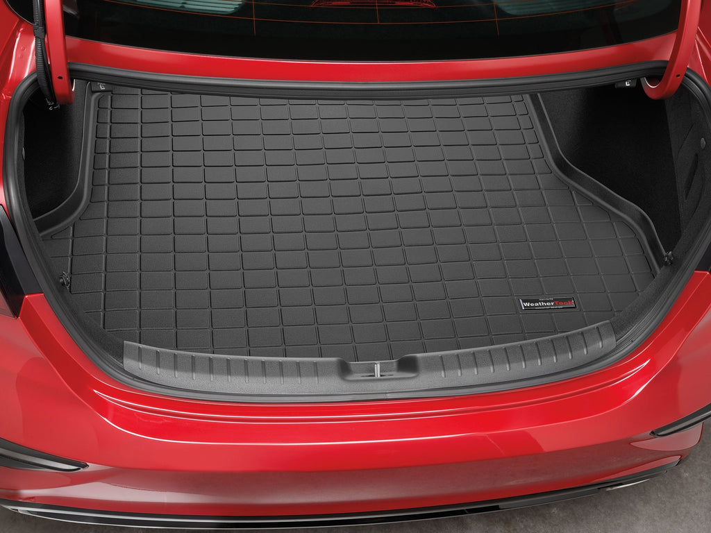 Tapis de coffre Cargo Liner noir WeatherTech Kia Forte 2019-2024 (selon la version, voir compatibilité) - Récréashop