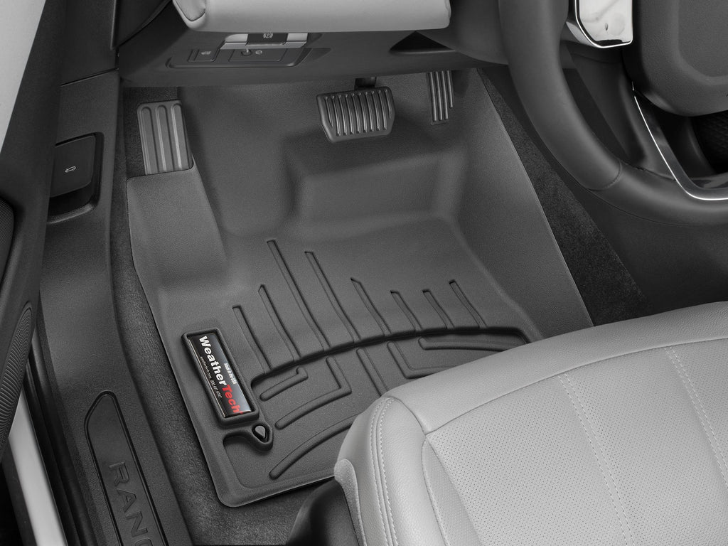 Tapis avant FloorLiner noir WeatherTech Land Rover Range Rover Evoque 2020-2026 - Récréashop