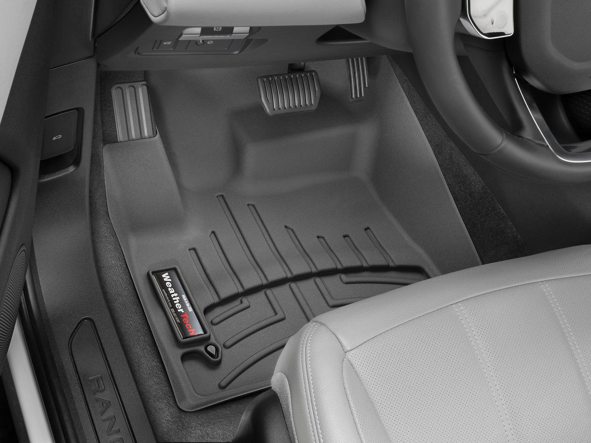 Tapis avant FloorLiner noir WeatherTech Land Rover Range Rover Evoque 2020-2026 - Récréashop