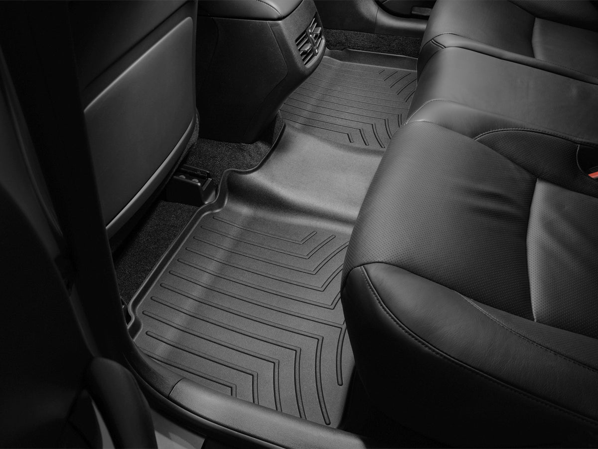 Tapis arrière FloorLiner noir WeatherTech Lexus ES 2007-2012 / Toyota Camry 2007-2011 - Récréashop