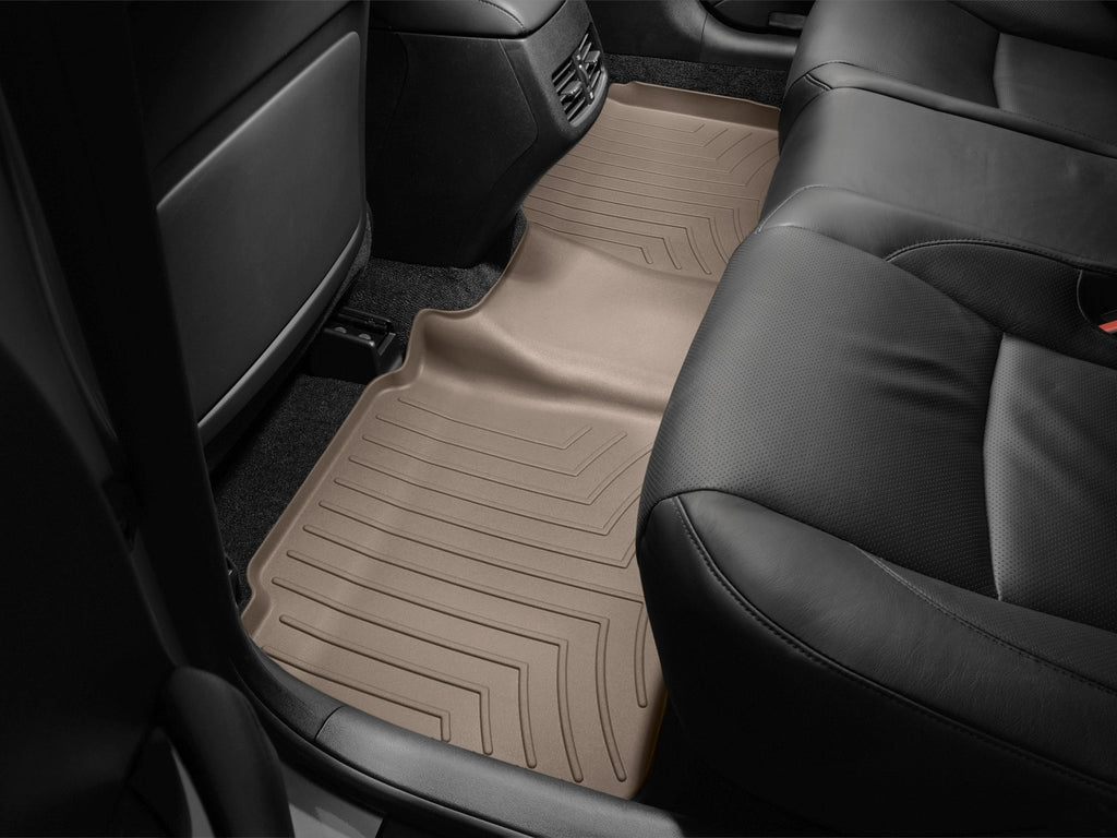 Tapis arrière FloorLiner beige WeatherTech Lexus ES 2007-2012 / Toyota Camry 2007-2011 - Récréashop