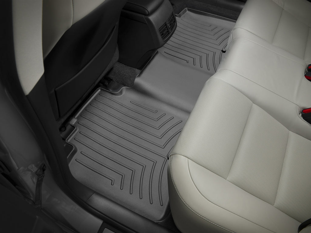 Tapis arrière FloorLiner noir WeatherTech Lexus ES 2013-2018 / Toyota Avalon 2013-2018 - Récréashop