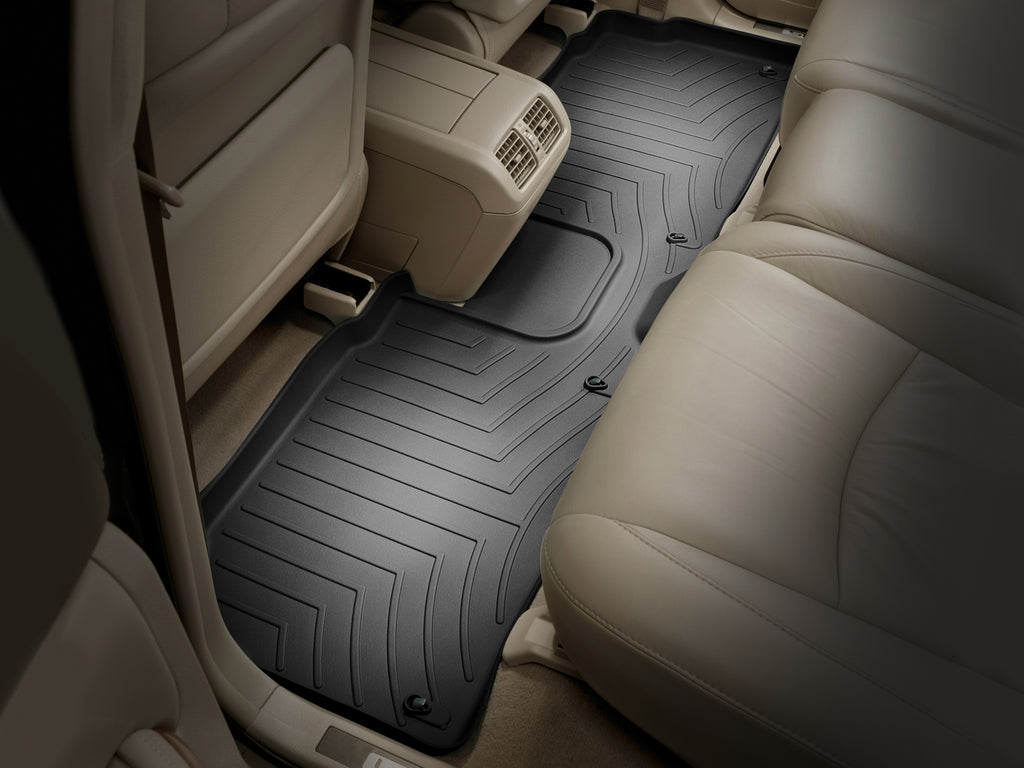 Tapis arrière FloorLiner noir WeatherTech Lexus RX 2004-2009 (2006-2008 : sans hybride seulement) - Récréashop