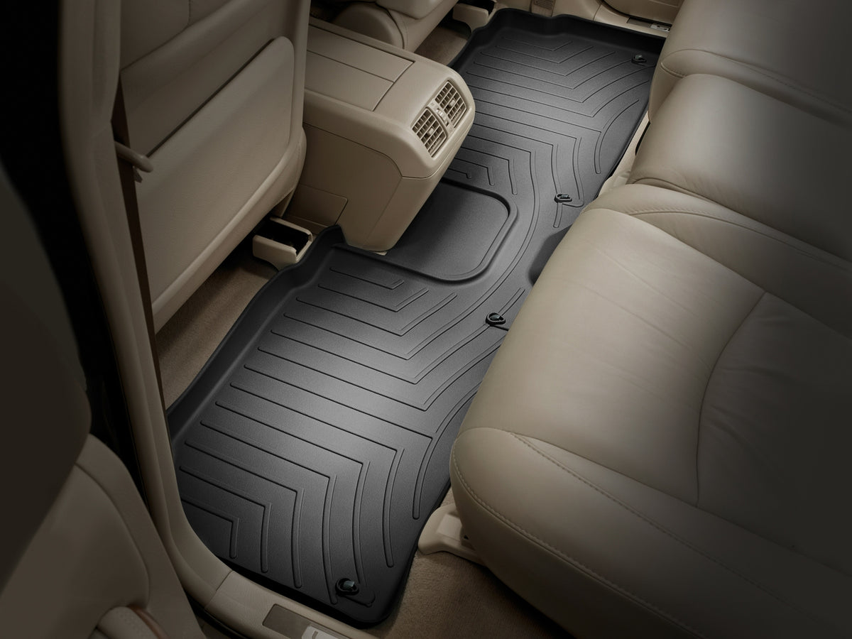Tapis arrière FloorLiner noir WeatherTech Lexus RX 2004-2009 (2006-2008 : sans hybride seulement) - Récréashop