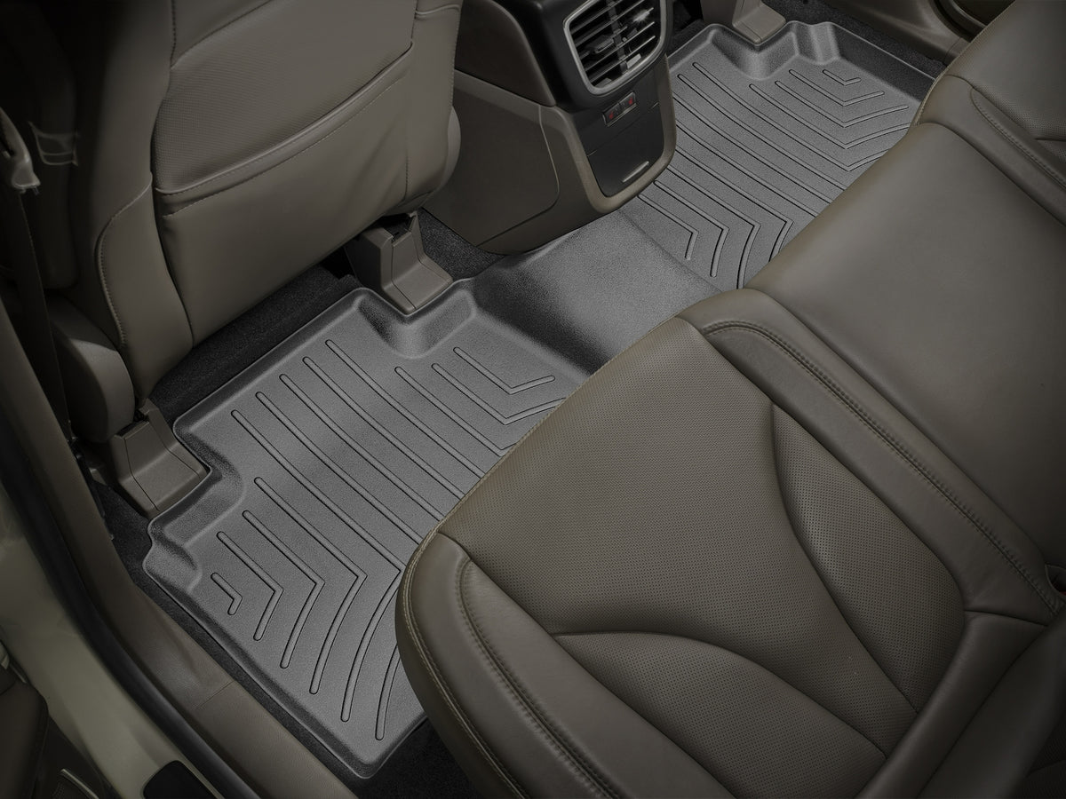 Tapis arrière FloorLiner noir WeatherTech Lincoln Nautilus 2019-2023 / Lincoln MKX 2016-2018 - Récréashop