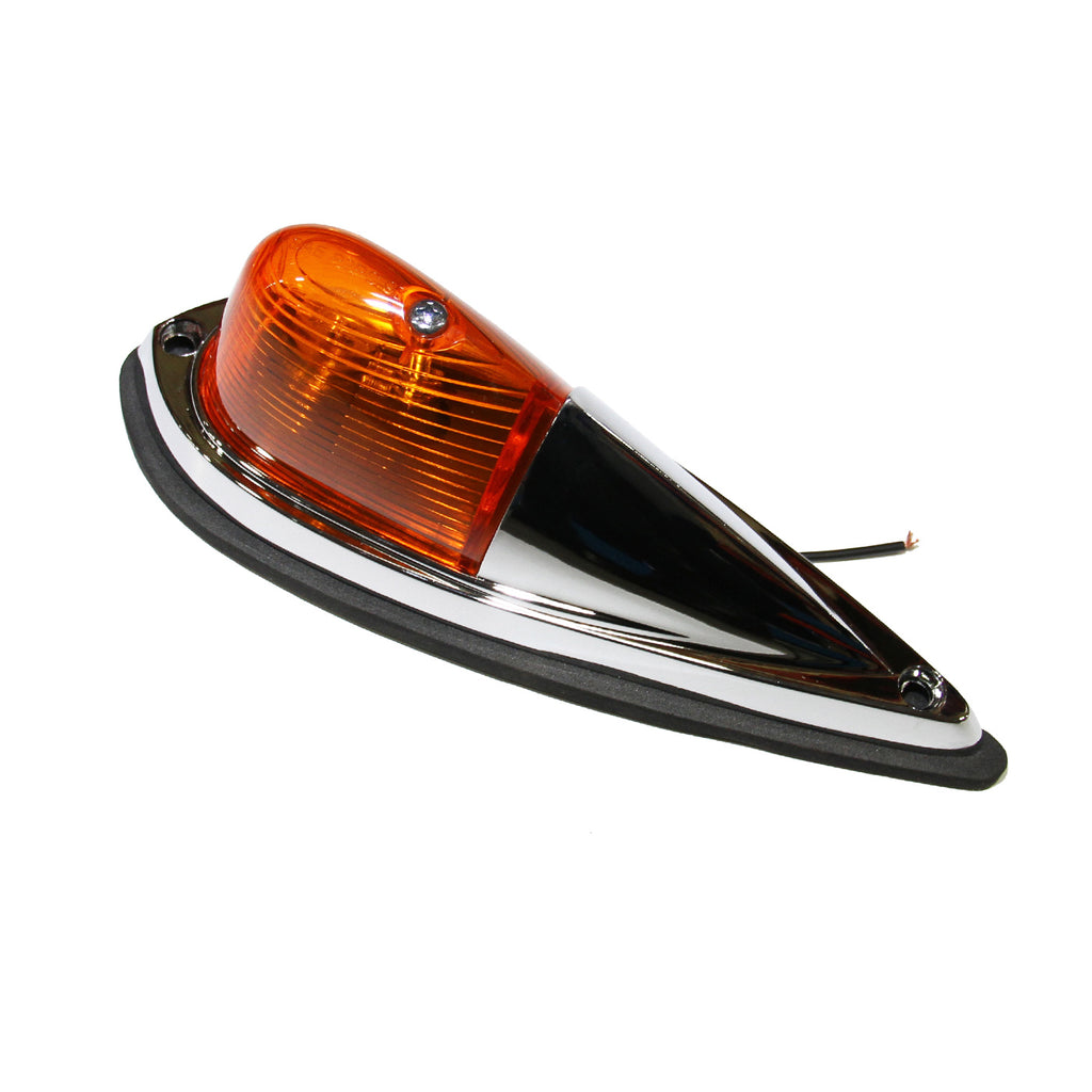Lumière de cabine inc. ambre chrome - RecreaShop