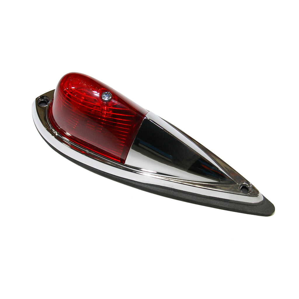 Lumière de cabine inc. rouge chrome - RecreaShop