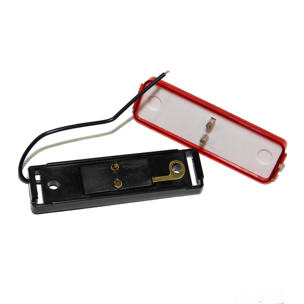 Lumière de gabarit inc. 4" x 1" rouge - RecreaShop