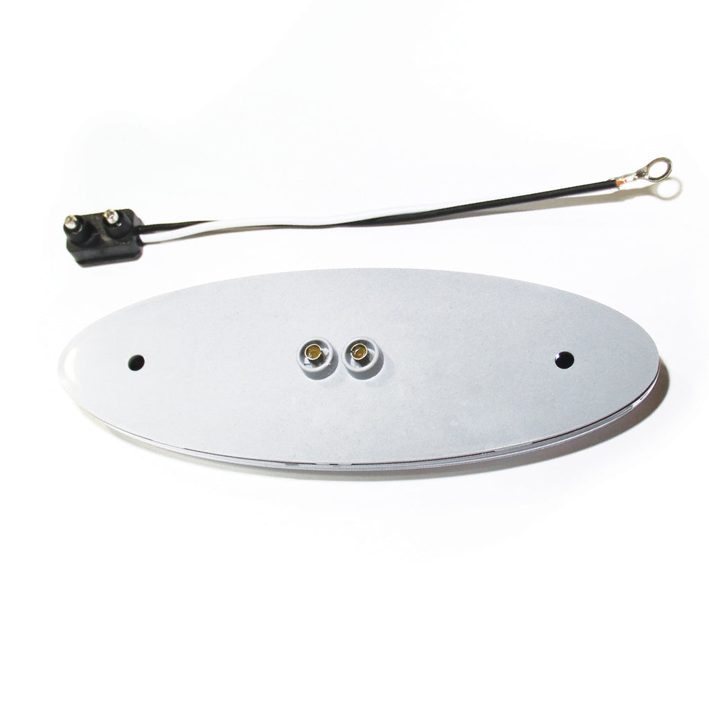 Lumière de gabarit LED 6 1/2" x 2 1/4" claire 3 diodes rouges - RecreaShop