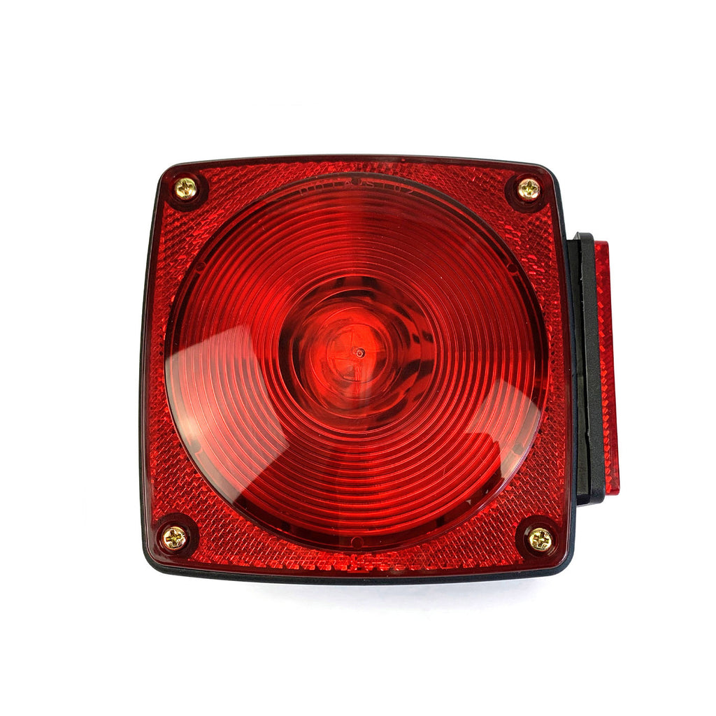 Lumière de position inc. 4 1/2" x 4 1/2" rouge droit (LU5836K) - RecreaShop