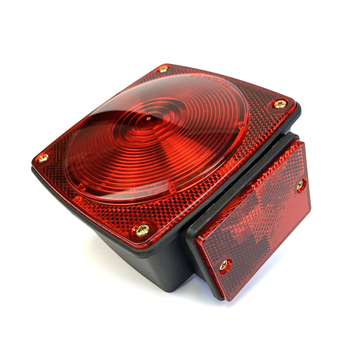 Lumière de position inc. 4 1/2" x 4 1/2" rouge droit (LU5836K) - RecreaShop