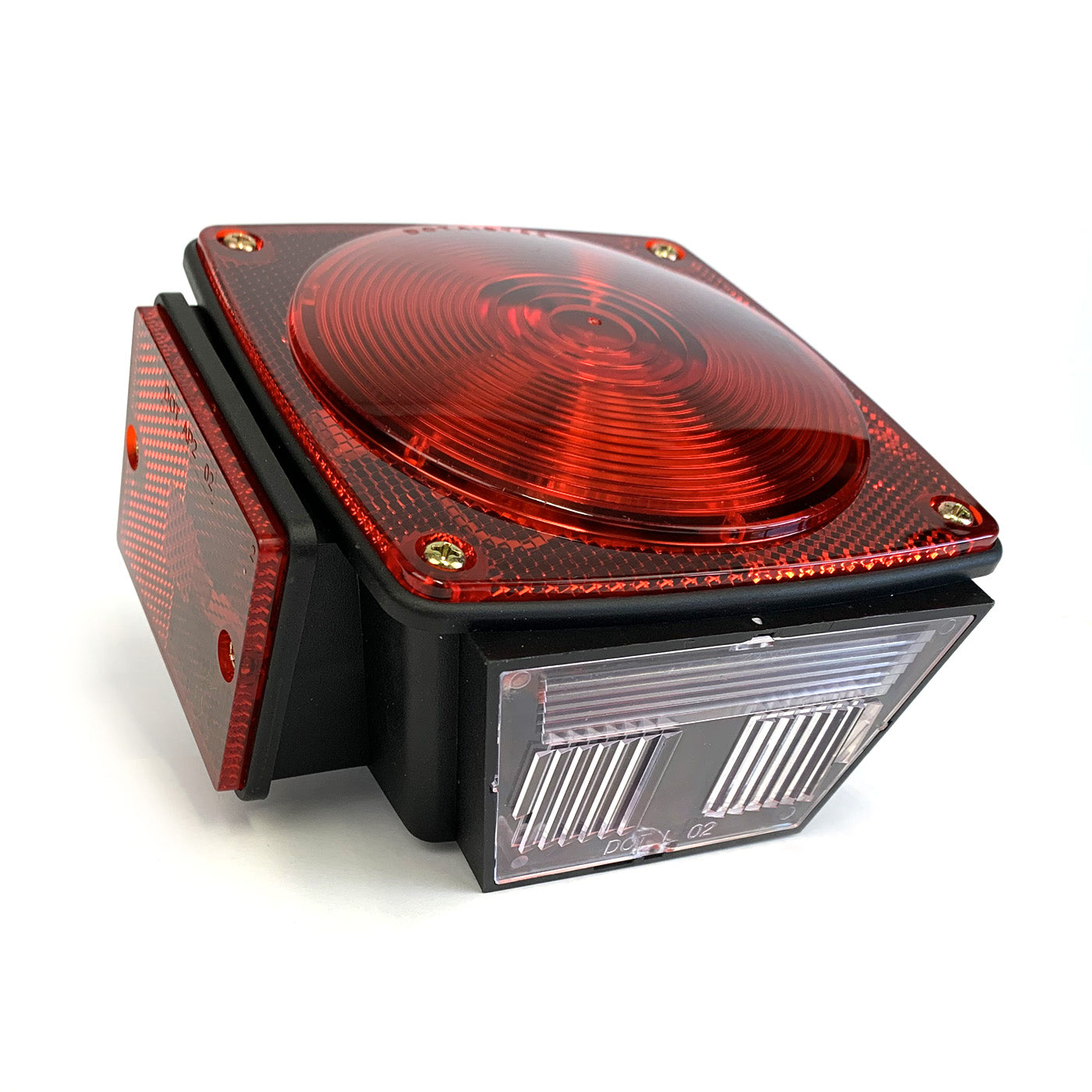 Lumière de position inc. 4 1/2" x 4 1/2" rouge gauche (LU5836K) - RecreaShop