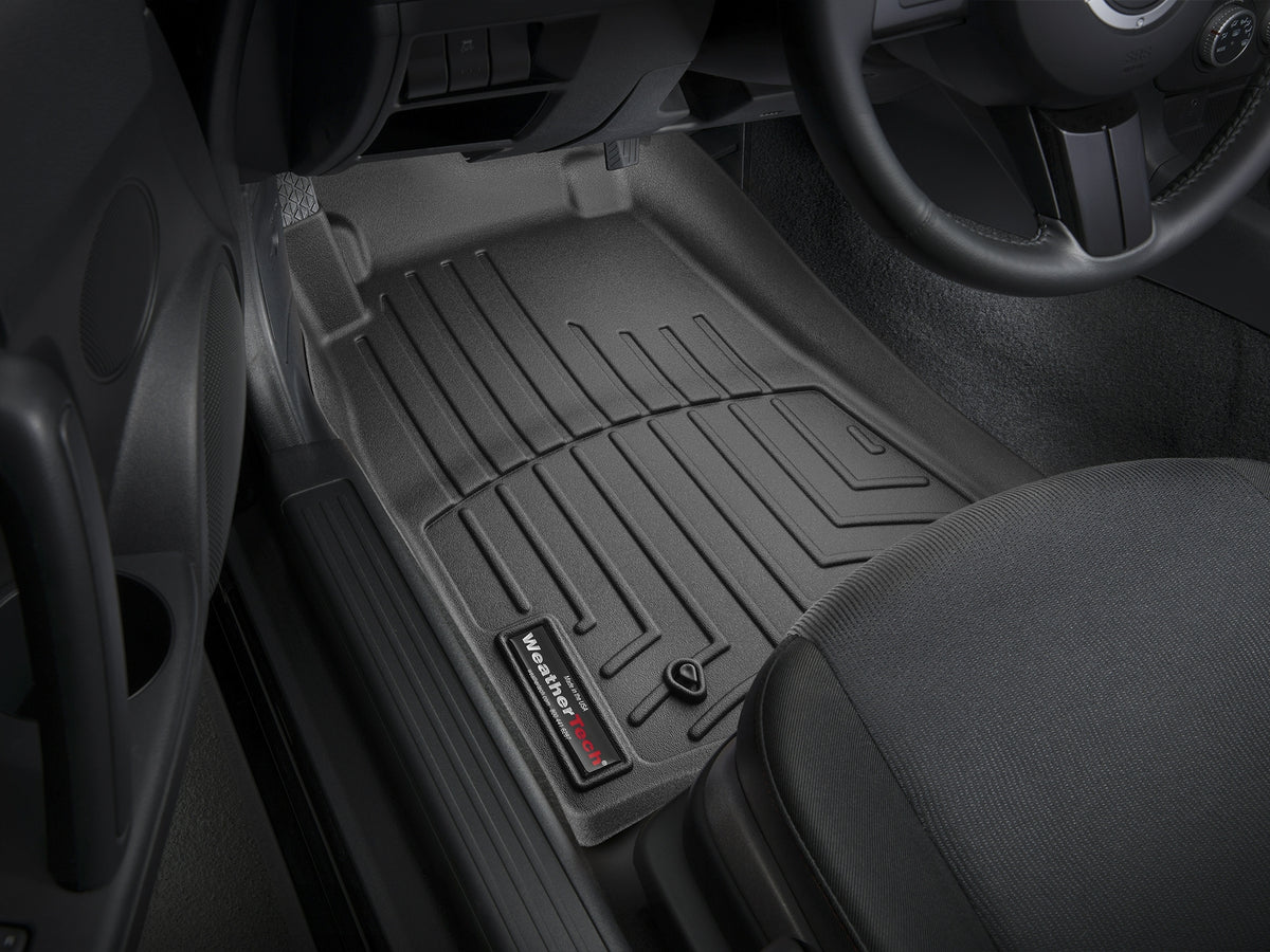 Tapis avant FloorLiner noir WeatherTech Mazda MX-5 Miata 2006-2015 - Récréashop
