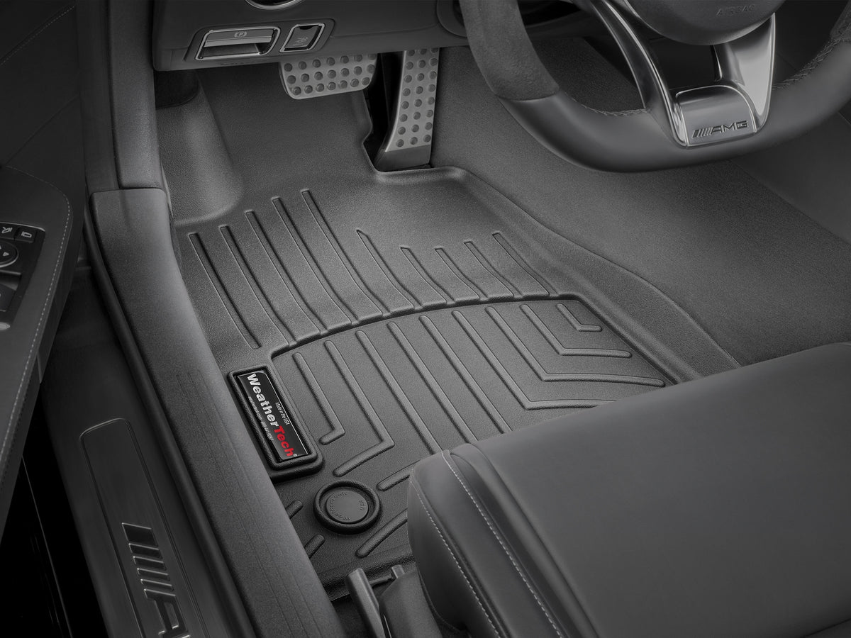 Tapis avant FloorLiner noir WeatherTech Mercedes-Benz AMG GT S 2016-2020 et autres véhicules - Récréashop