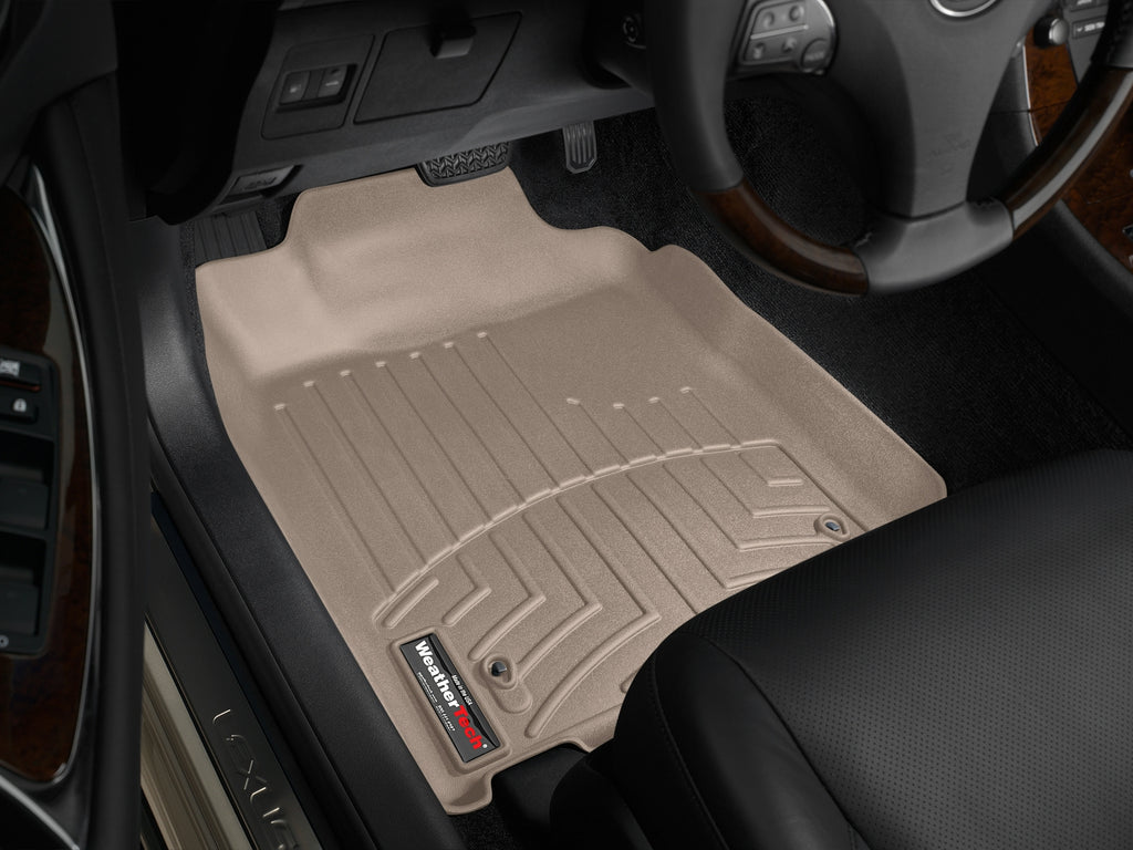 Tapis avant FloorLiner beige WeatherTech Lexus ES 2007-2012 - Récréashop