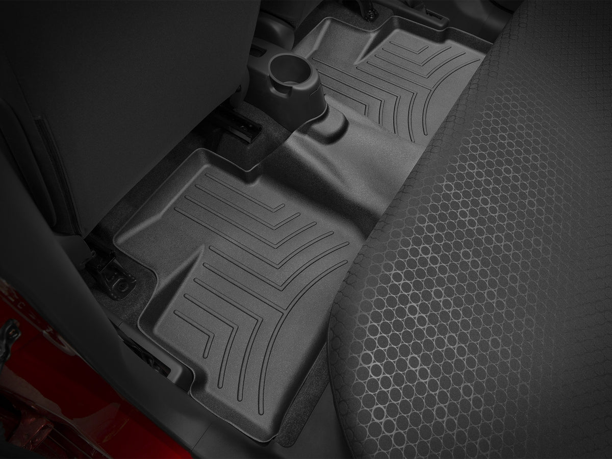 Tapis arrière FloorLiner noir WeatherTech Mitsubishi Mirage 2014-2015, 2017-2024 - Récréashop