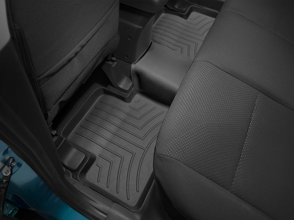 Tapis arrière FloorLiner noir WeatherTech Mitsubishi Outlander Sport 2011-2025 / Mitsubishi RVR 2011-2025 - Récréashop