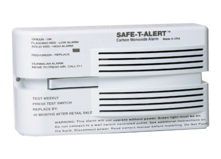 DÉTECTEUR MONOXYDE DE CARBONE 12V BLANC - Récréashop