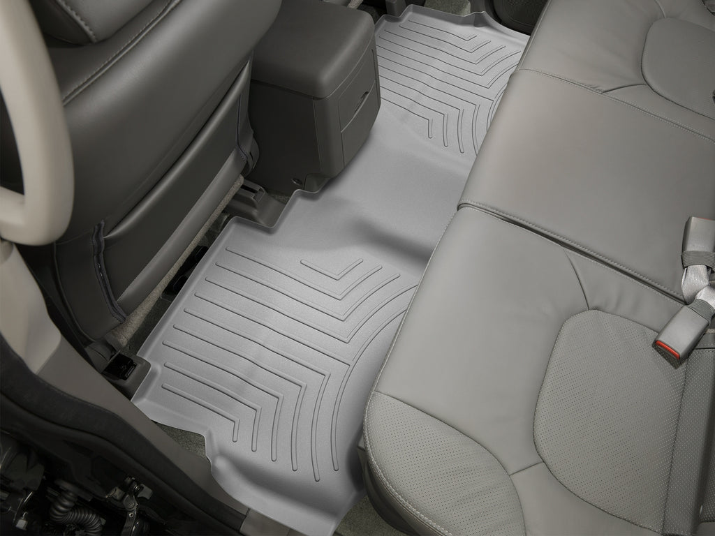 Tapis arrière FloorLiner gris WeatherTech Nissan Frontier 2005-2007, 2009-2021 / Suzuki Equator 2009-2013 (selon la version, voir compatibilité) - Récréashop