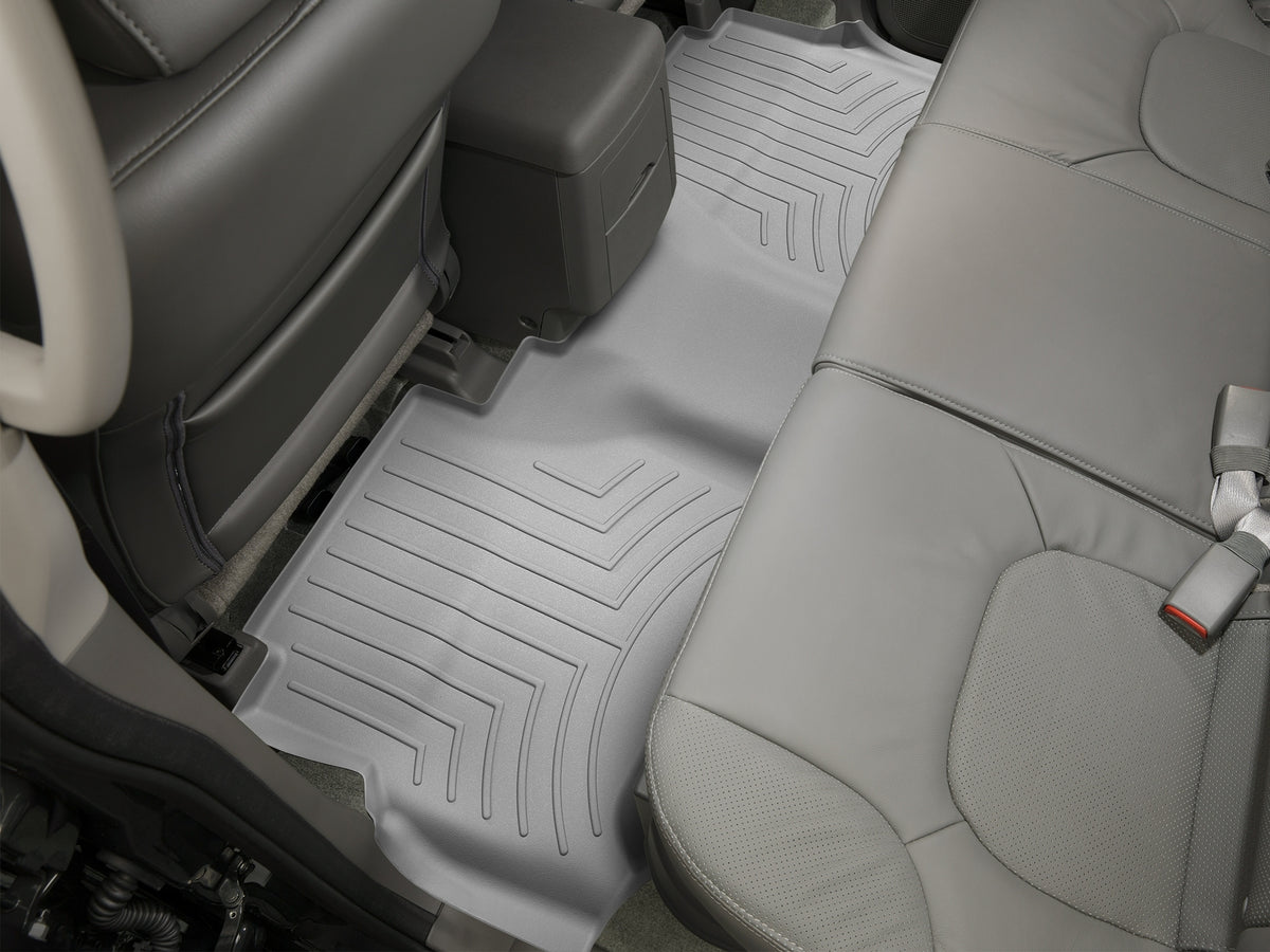 Tapis arrière FloorLiner gris WeatherTech Nissan Frontier 2005-2007, 2009-2021 / Suzuki Equator 2009-2013 (selon la version, voir compatibilité) - Récréashop