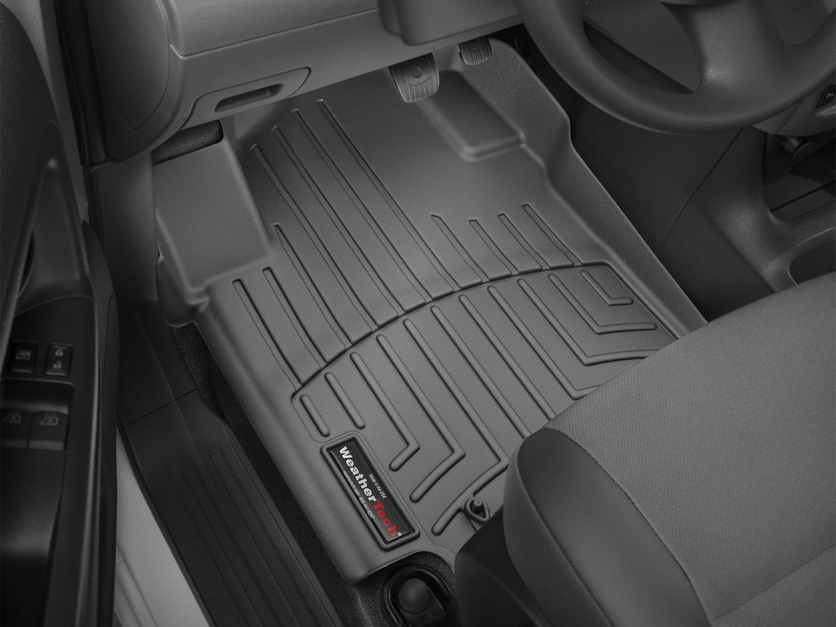 Tapis avant FloorLiner noir WeatherTech Nissan NV200 2014-2021 / Chevrolet City Express 2015-2018 - Récréashop