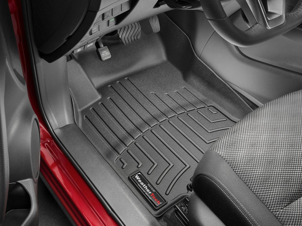 Tapis avant FloorLiner noir WeatherTech Nissan Qashqai 2017-2023 - Récréashop