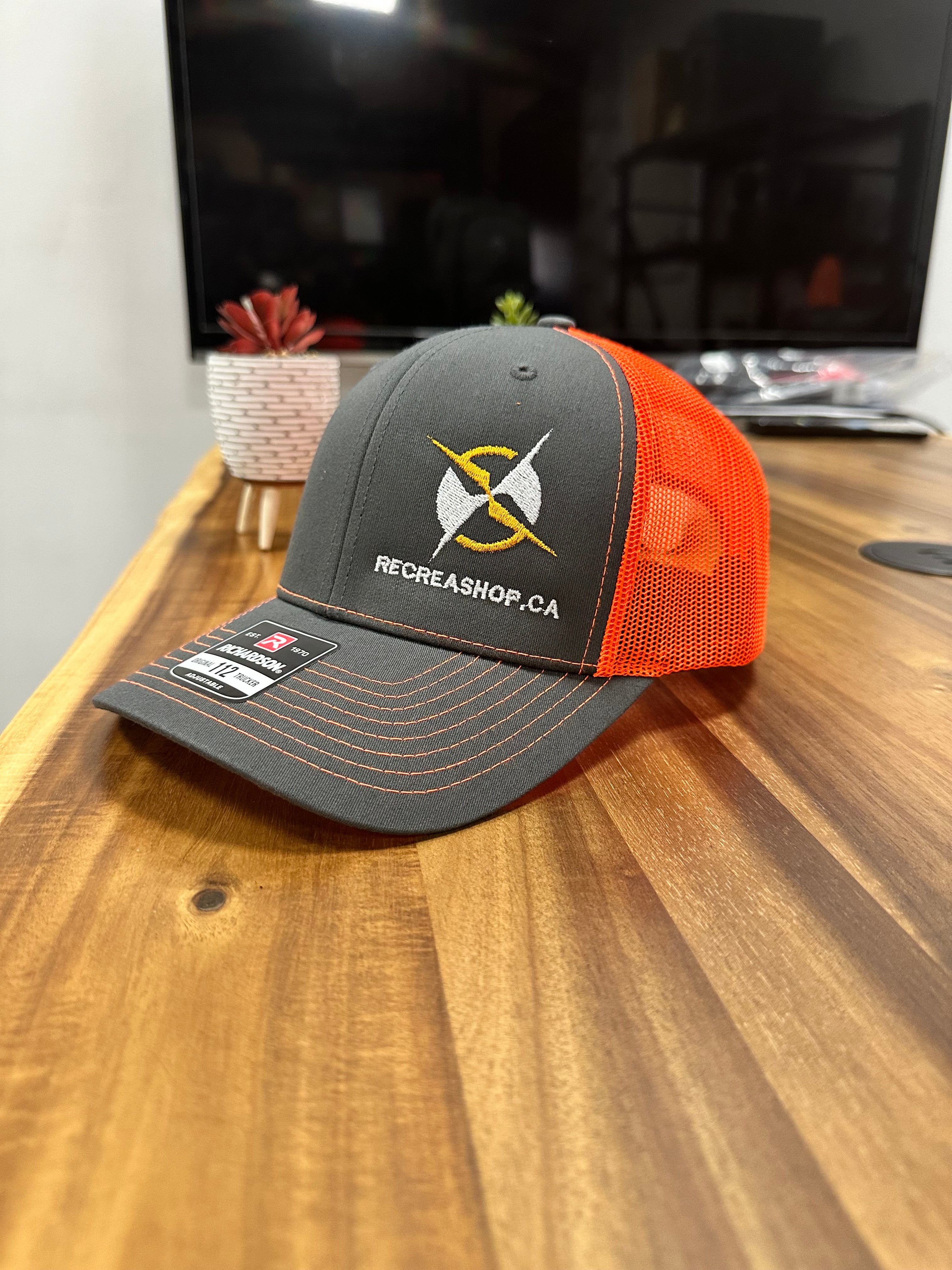 Casquette RecreaShop Orange - Récréashop