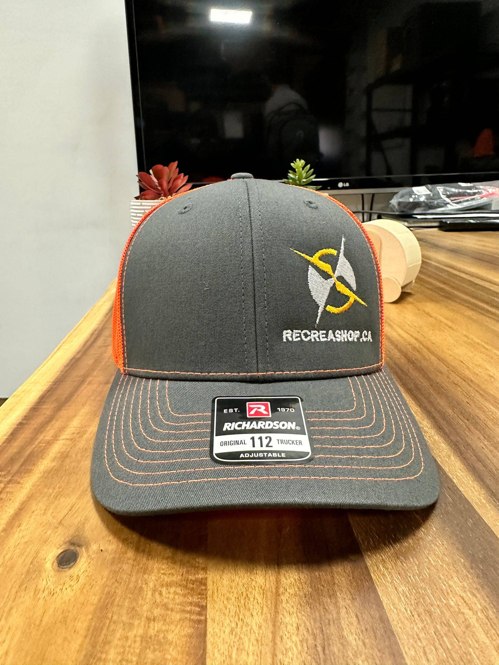 Casquette RecreaShop Orange - Récréashop