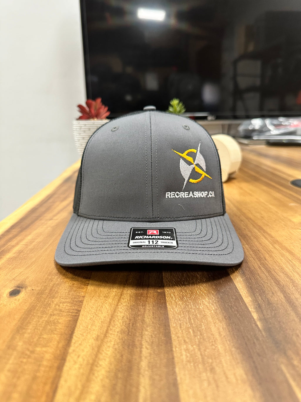 Casquette RecreaShop Grise - Récréashop