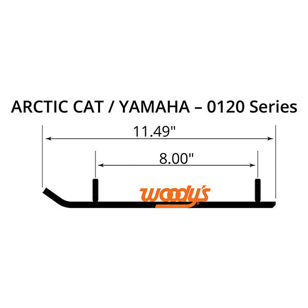 Patin d'usure standard Woody's (RUY-0120)