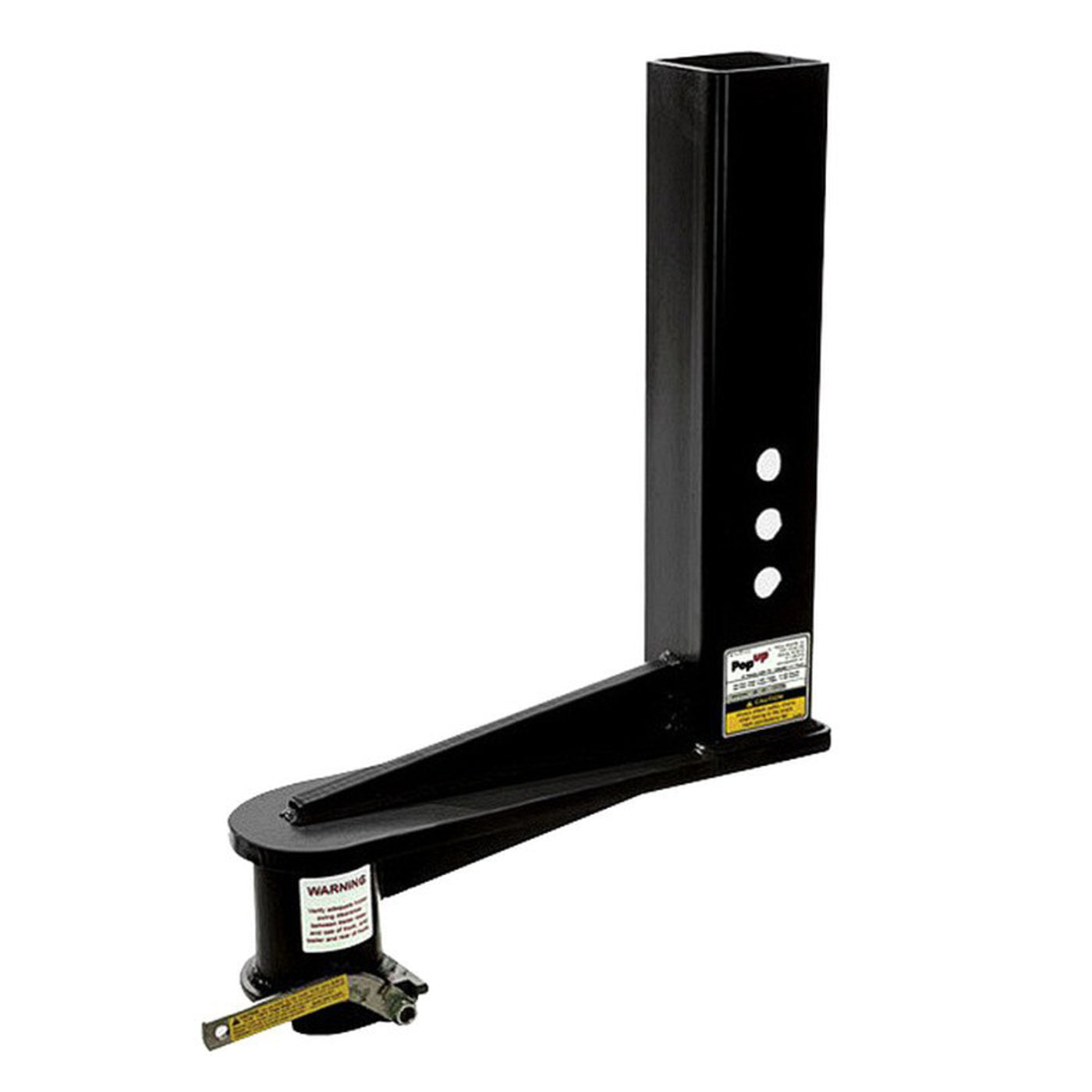 Coupleur Gooseneck 4 1/2" et offset 16" (tube carré) - RecreaShop