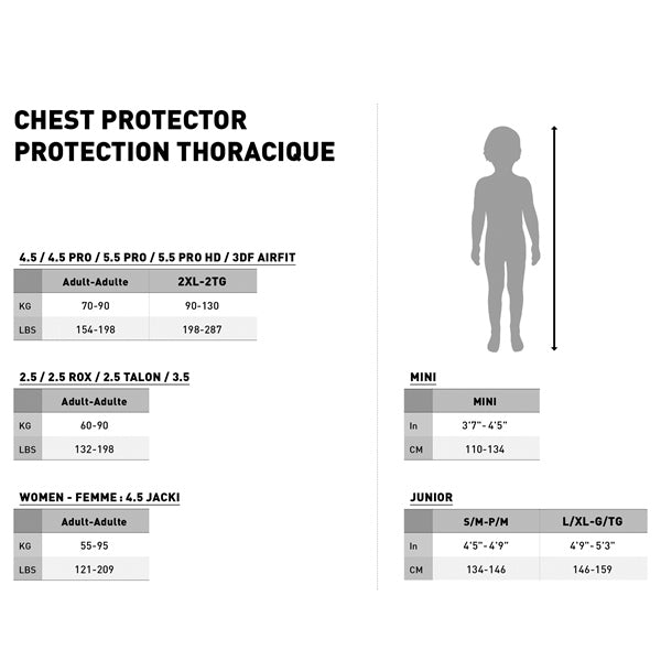 LEATT Plastron de protection 3.5 Homme, Femme