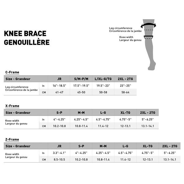 LEATT Protège-genou C-Frame Pro Carbon Homme, Femme
