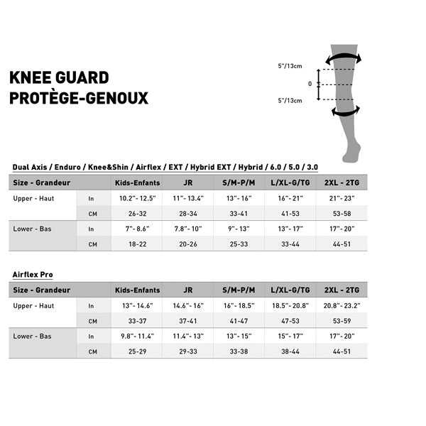 LEATT Protège-genou Dual Axis Homme, Femme