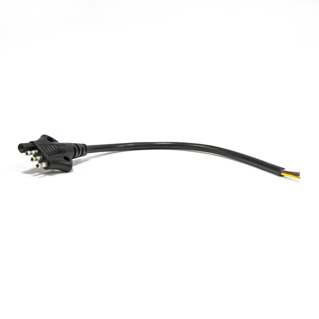 Connecteur plat 4 brins et fil HD 12" (remorque) SMARTOW - RecreaShop