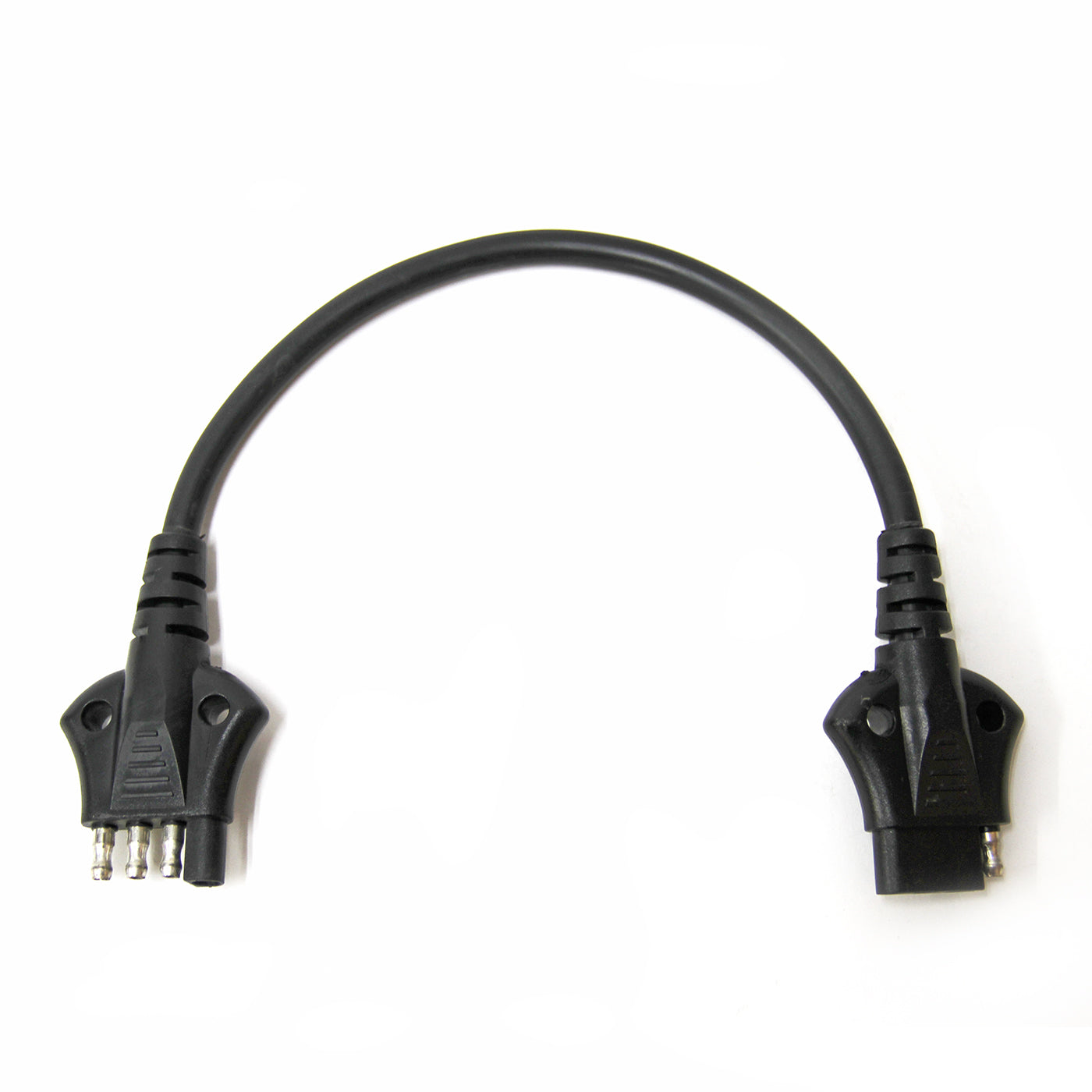 Connecteur plat 4 brins et fil 12" gainé (remorque et auto) SMARTOW - RecreaShop