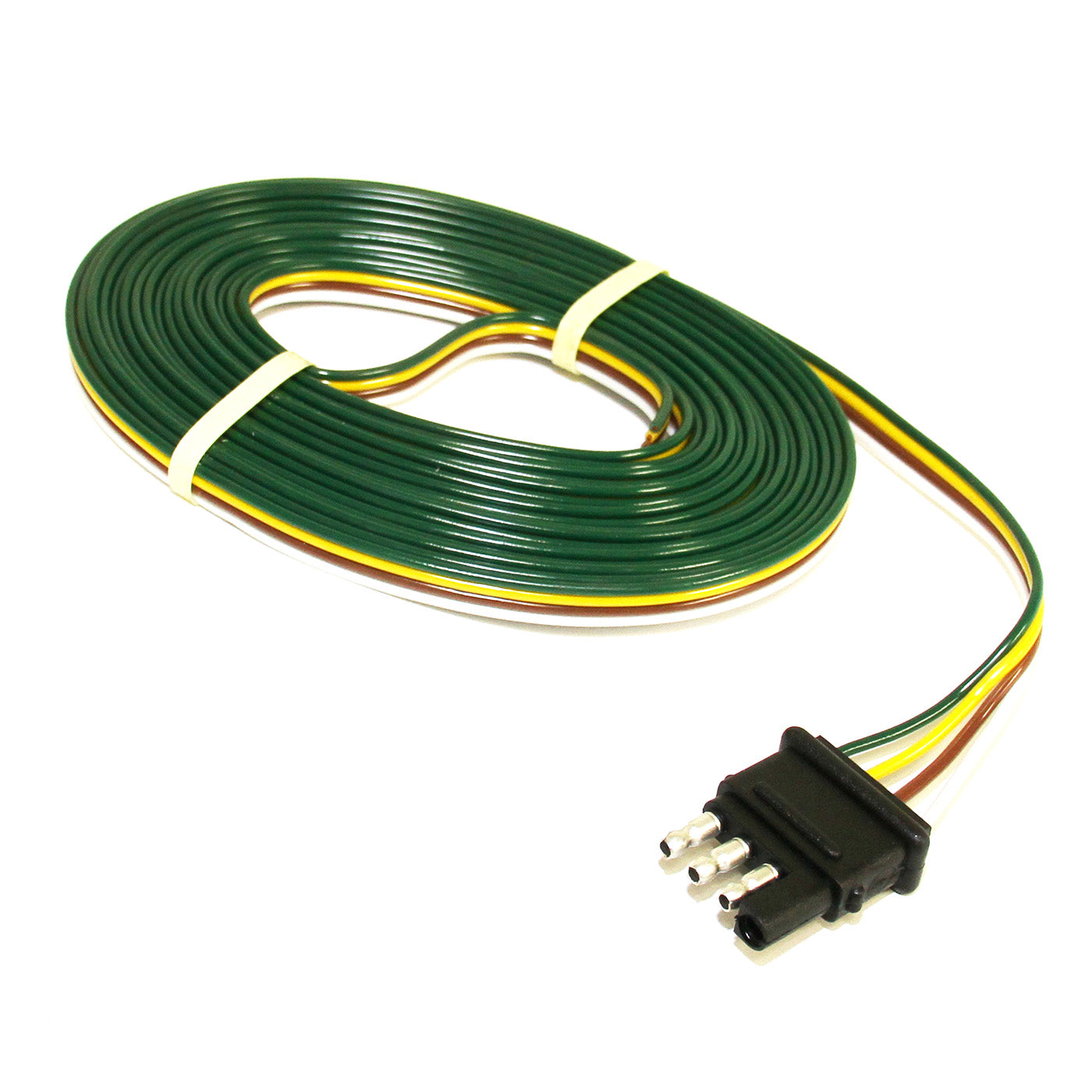 Connecteur plat 4 brins 18 GA et fil 20' (remorque) SMARTOW - RecreaShop