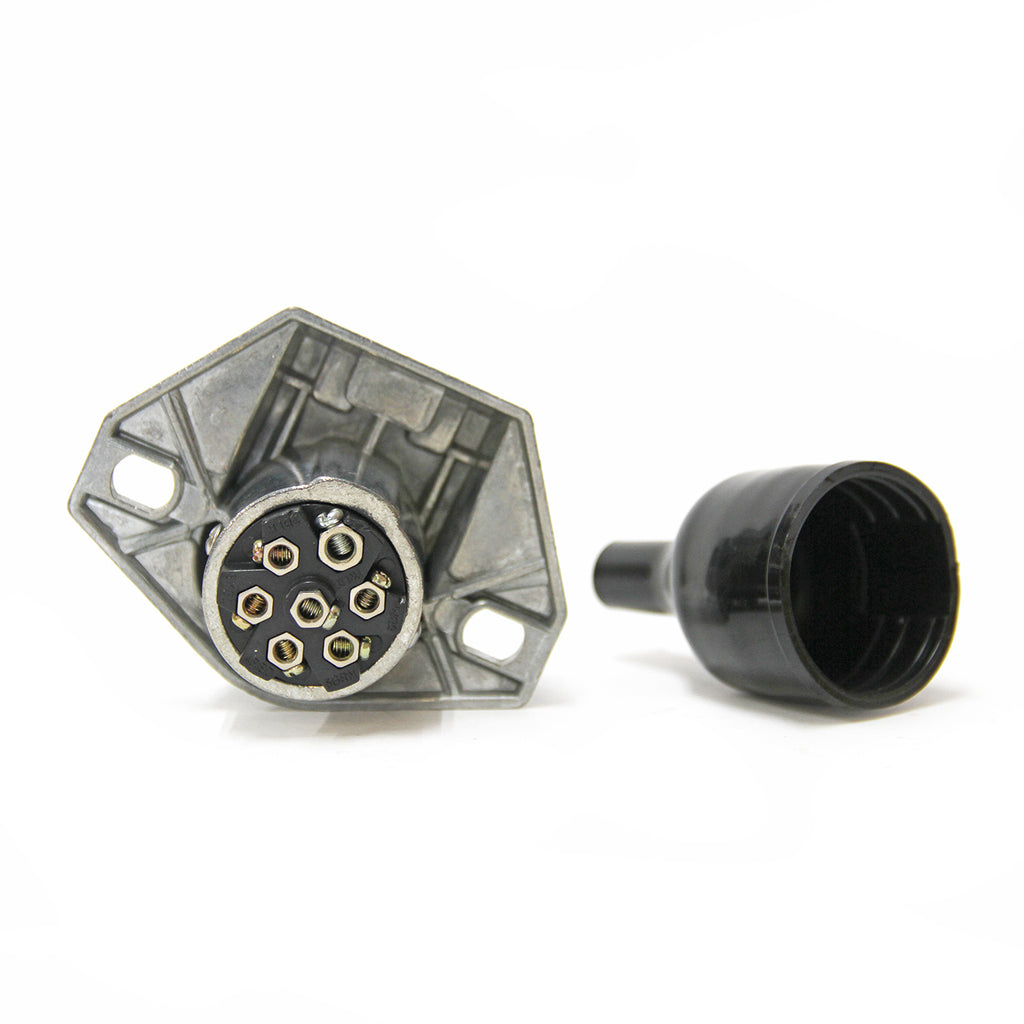 Connecteur rond 7 brins métal et protecteur (auto) SMARTOW - RecreaShop