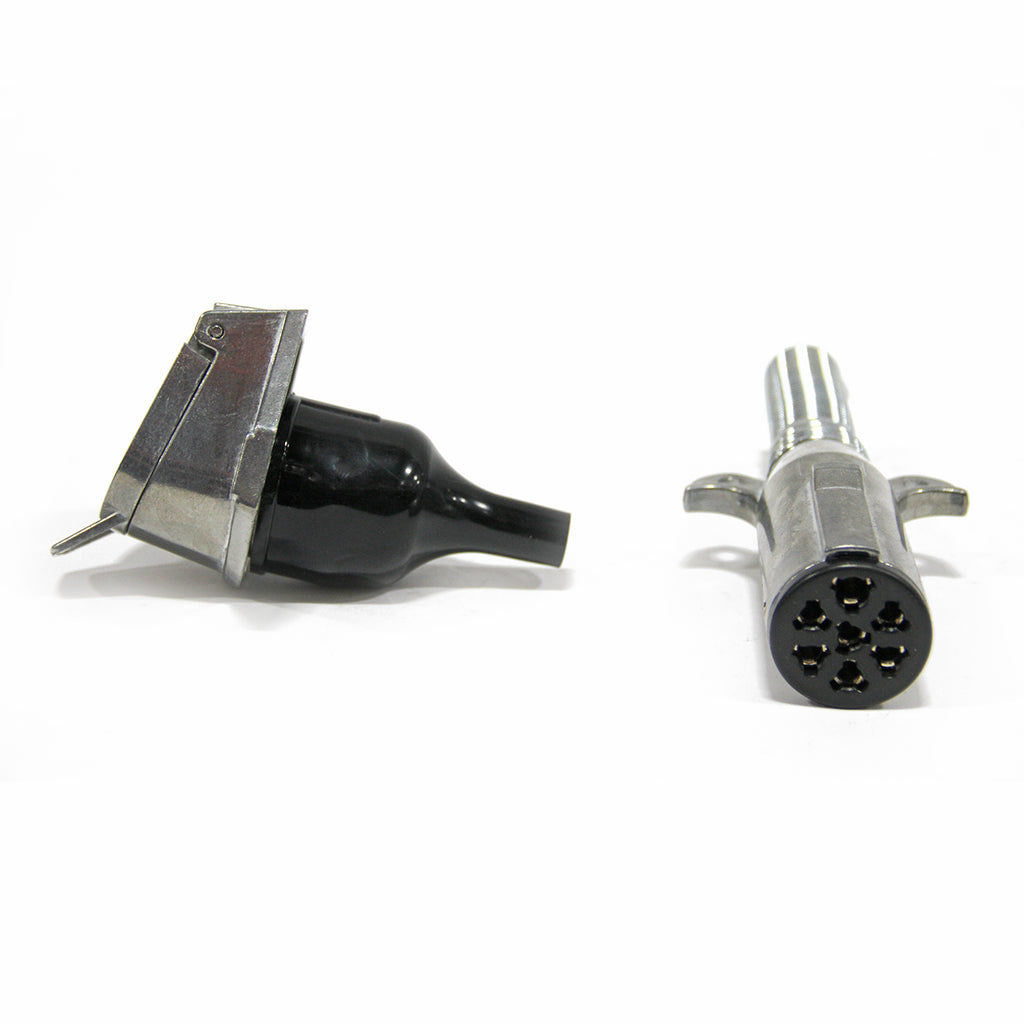 Connecteur rond 7 brins métal (remorque et auto) SMARTOW - RecreaShop