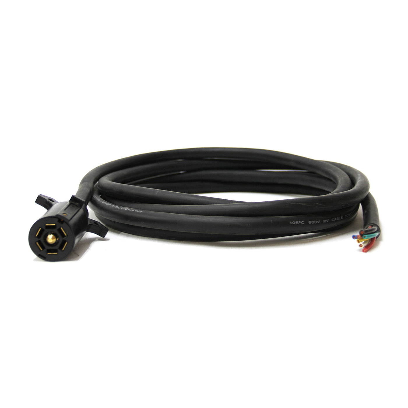Connecteur 7 brins 2/10 GA, 1/12 GA et 4/14 GA et fil 15' (remorque) SMARTOW - RecreaShop