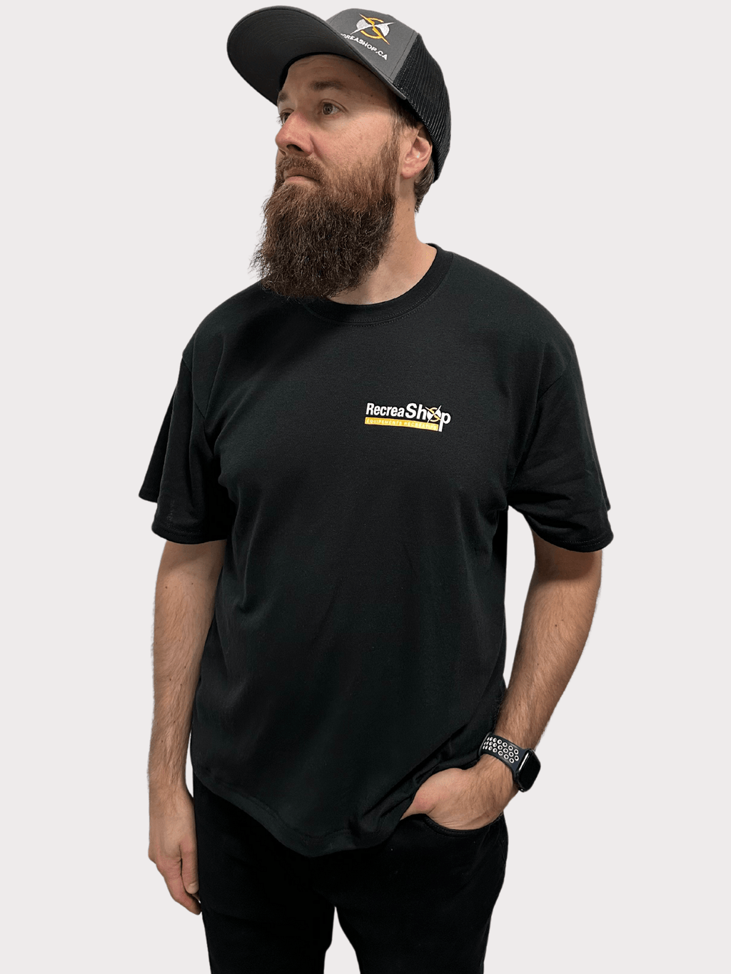 T-Shirt RecreaShop Noir - Récréashop