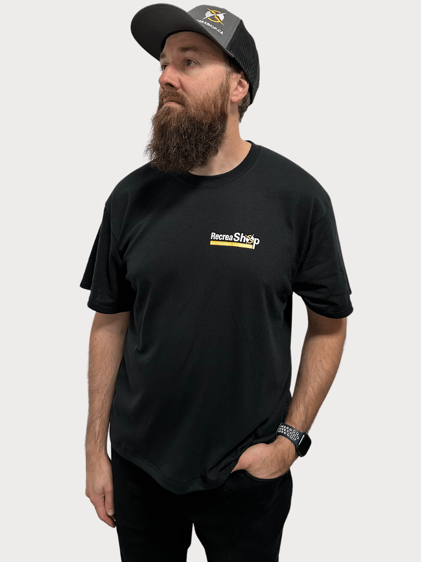 T-Shirt RecreaShop Noir - Récréashop