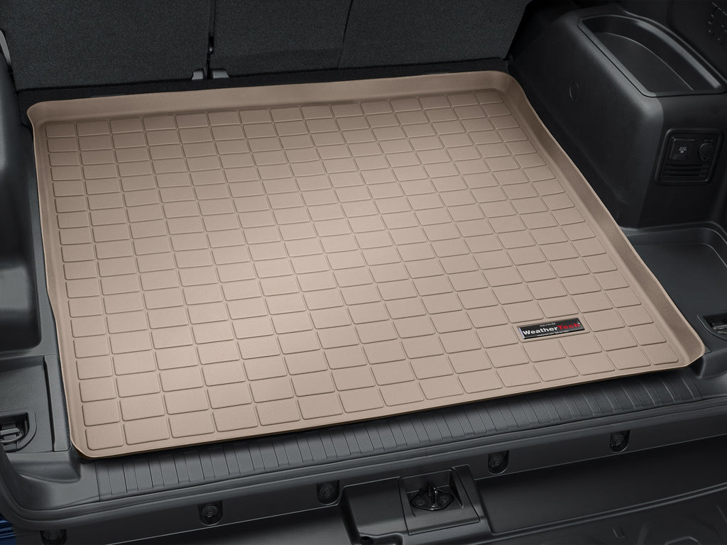 Tapis de coffre Cargo Liner derrière la 2e rangée beige WeatherTech Toyota 4Runner 2010-2024 (sans 3e rangée, sans 4Runner Cargo Deck seulement) - Récréashop