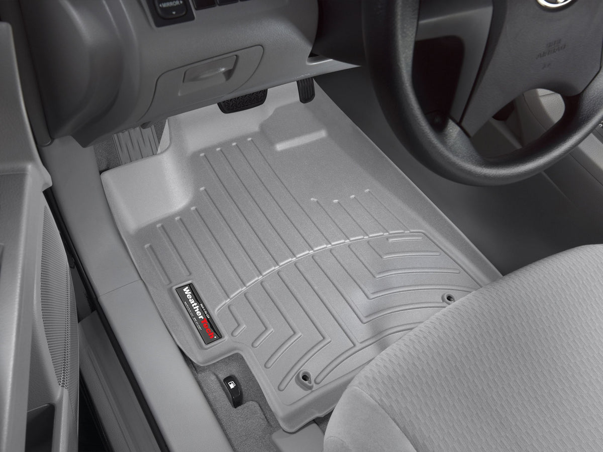 Tapis avant FloorLiner gris WeatherTech Toyota Highlander 2008-2013 (sans hybride seulement) - Récréashop