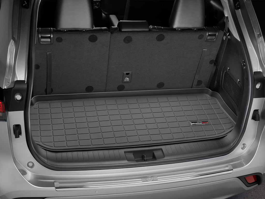 Tapis de coffre Cargo Liner derrière la 3e rangée noir WeatherTech Toyota Highlander 2020-2026 / Toyota Highlander Hybrid 2020-2026 - Récréashop