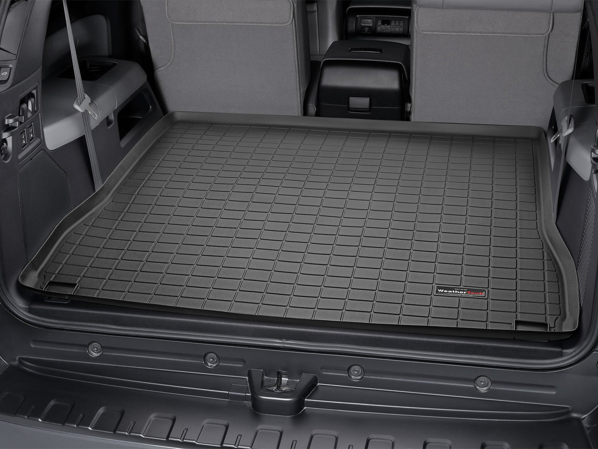 Tapis de coffre Cargo Liner derrière la 2e rangée noir WeatherTech Toyota Sequoia 2008-2022 - Récréashop