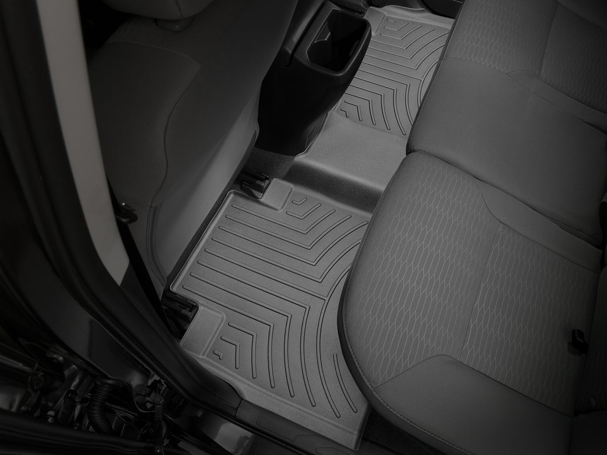Tapis arrière FloorLiner noir WeatherTech Toyota Tacoma 2016-2023 (selon la version, voir compatibilité) - Récréashop