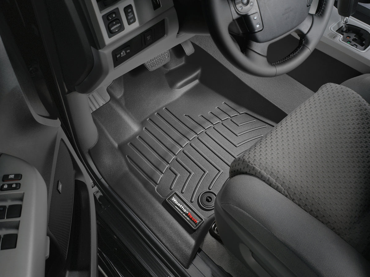 Tapis avant FloorLiner noir WeatherTech Toyota Sequoia 2012-2022 - Récréashop